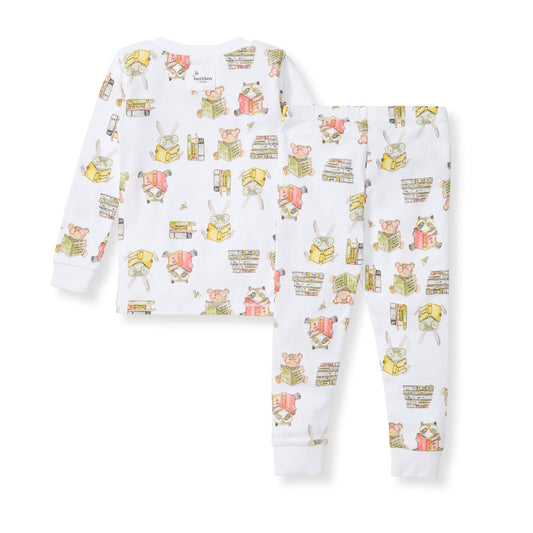 Mama Guide Organic Cotton Two-Piece Pajamas