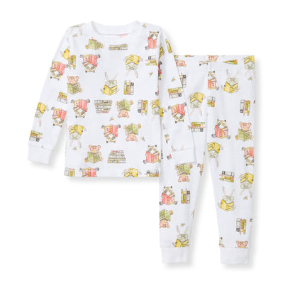 Mama Guide Organic Cotton Two-Piece Pajamas