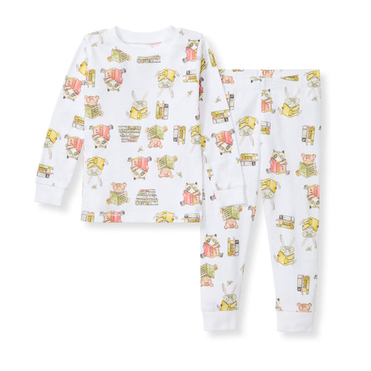 Mama Guide Organic Cotton Two-Piece Pajamas