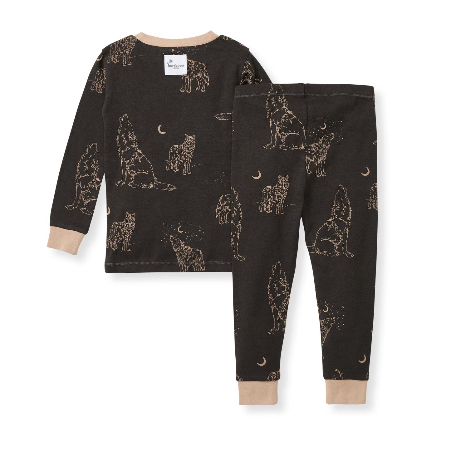 Wolf Pack Organic Cotton 2-Piece Pajamas