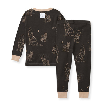 Wolf Pack Organic Cotton 2-Piece Pajamas