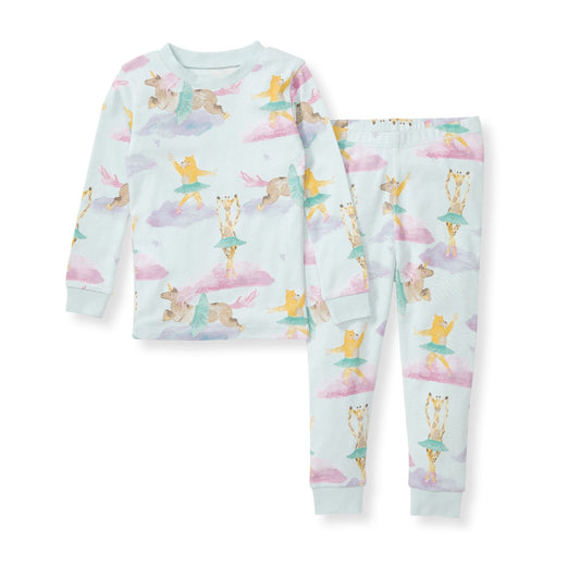 Dream Ballet Organic Cotton 2-Piece Pajamas