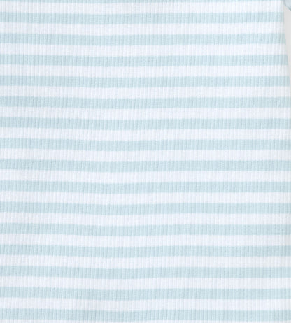 Rib Stripe Organic Cotton Baby Romper