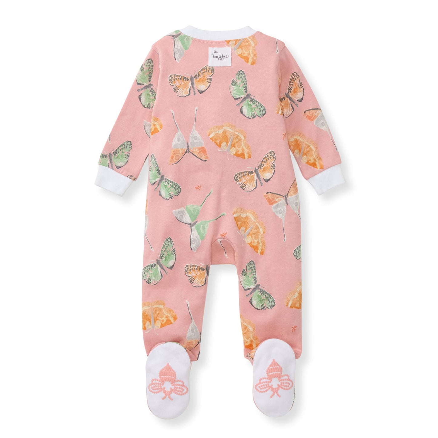 Desert Moths Organic Cotton Girl Sleep & Play
