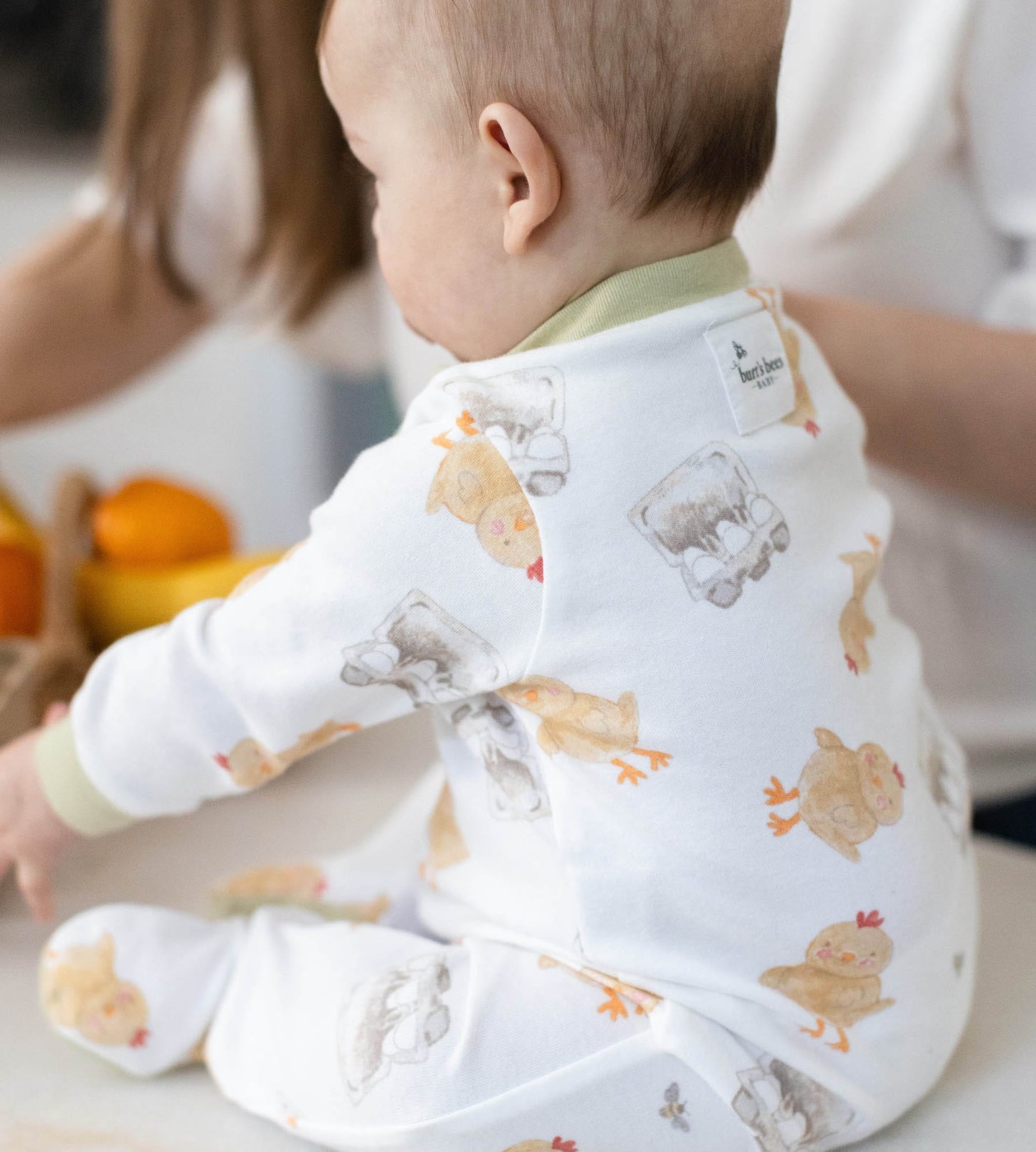 Farm Fresh Eggs Organic Cotton Sleep & Play