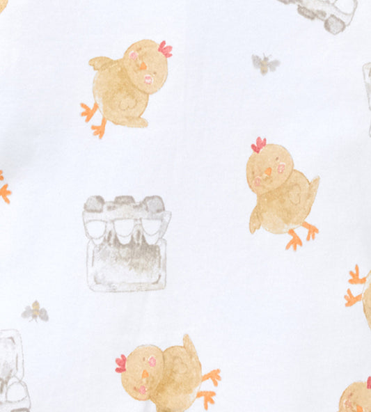 Farm Fresh Eggs Organic Cotton Sleep & Play