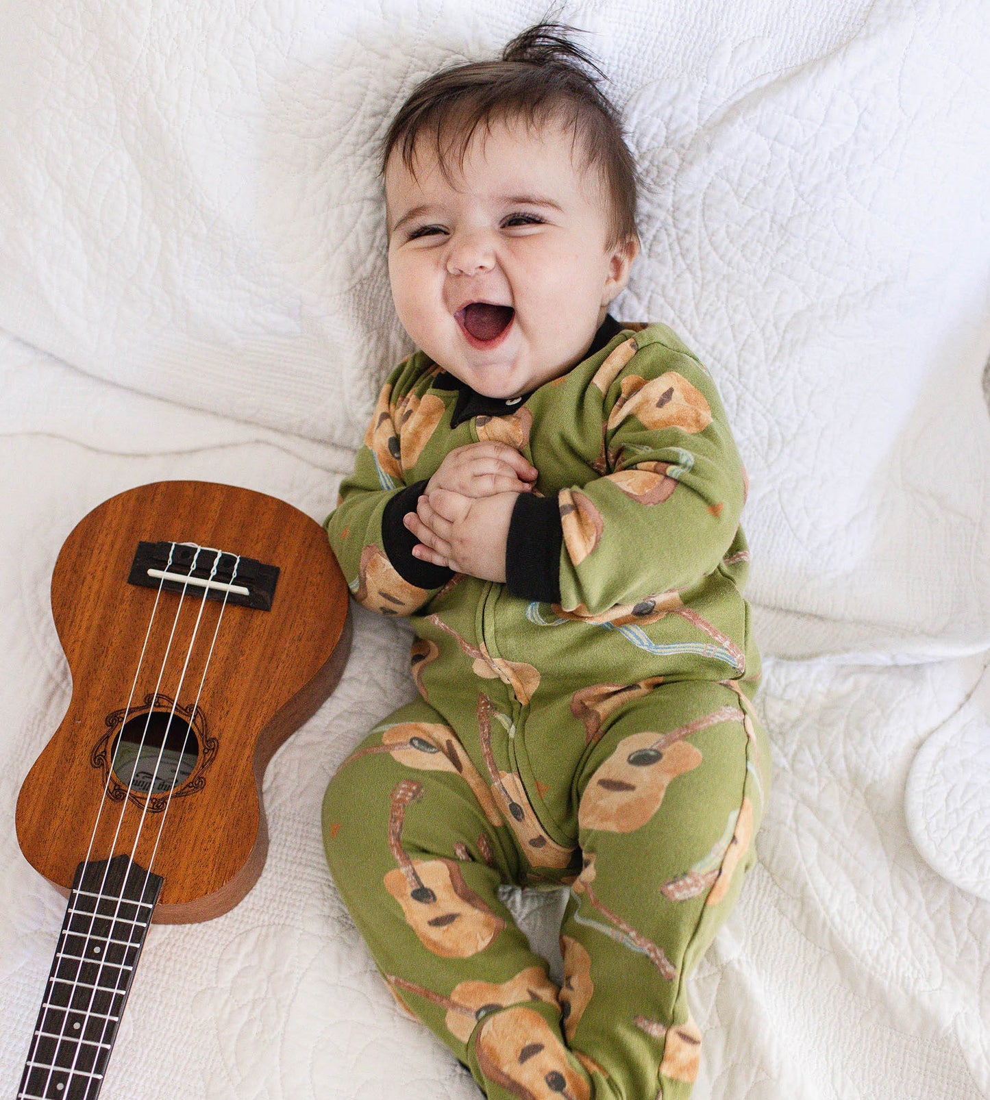Acoustic Guitar Organic Cotton Sleep & Play