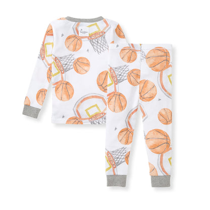 Basketball Organic Cotton 2-Piece Pajamas
