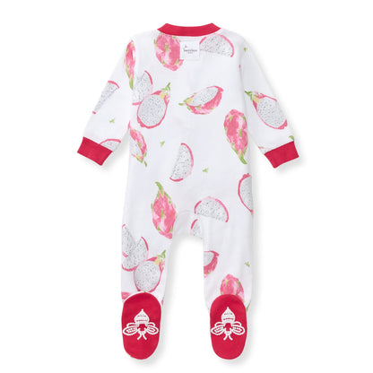 Dragon Fruit Organic Cotton Girl Sleep & Play