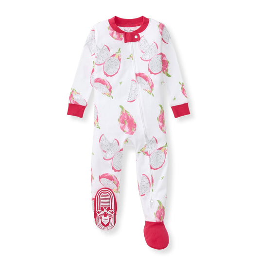 Dragon Fruit Organic Cotton Girl Sleeper