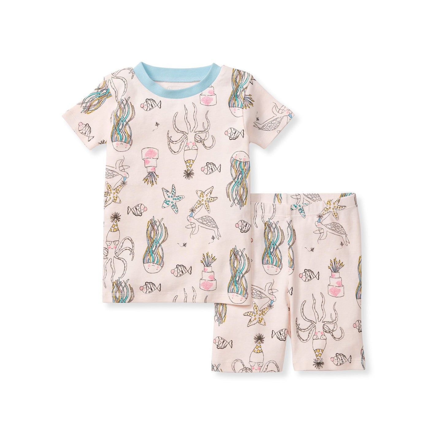 Sea-lebration Organic Cotton 2-Piece Pajamas