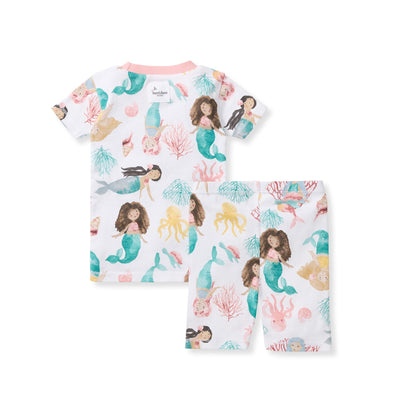 Magical Mermaids Organic Cotton Two-Piece Pajamas