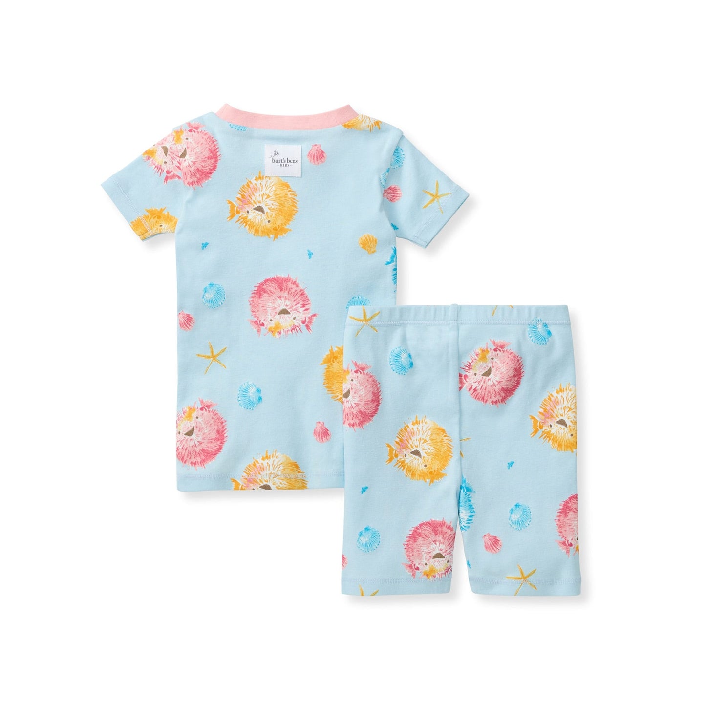 Puffer Fish Organic Cotton Two-Piece Pajamas