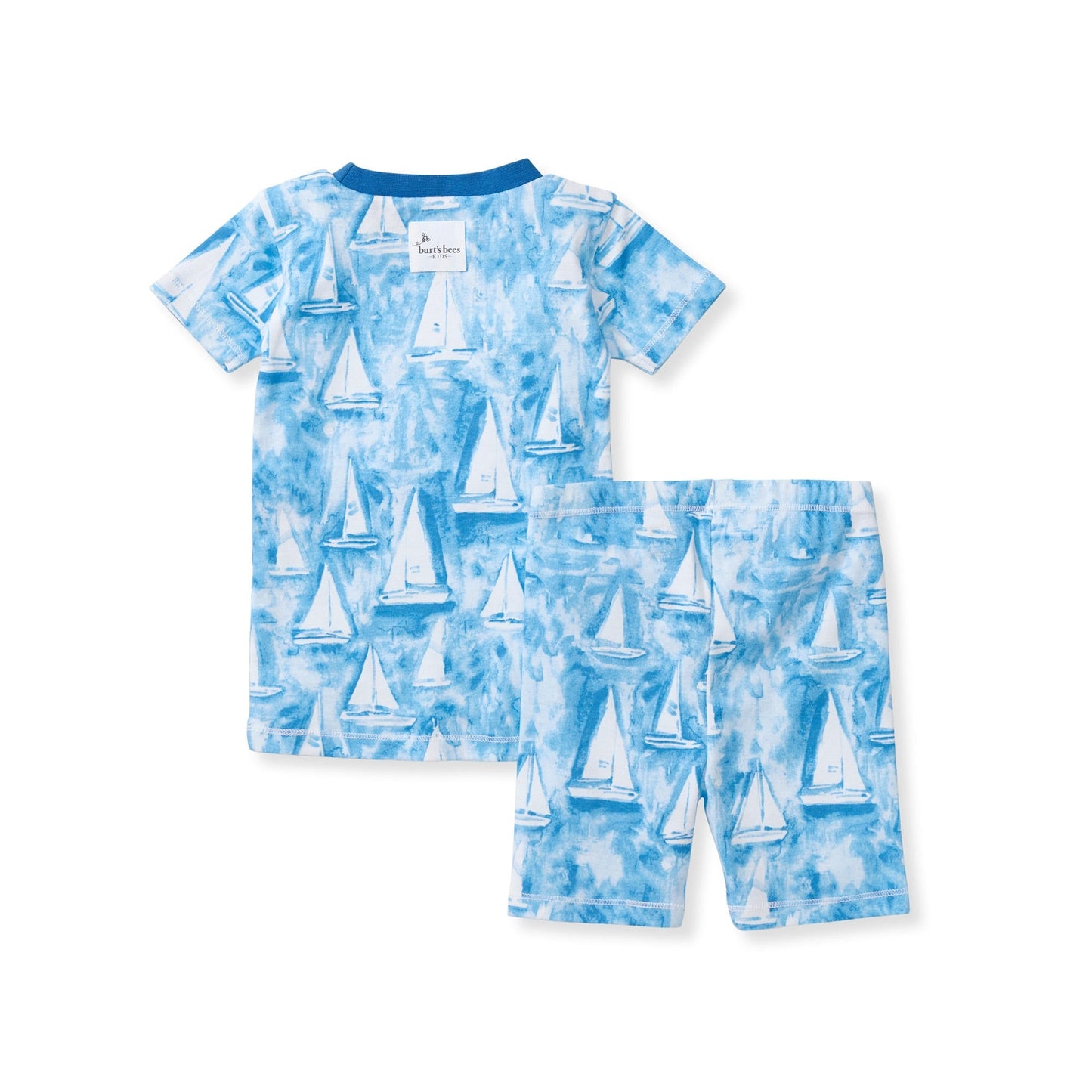 Mediterranean Sailing Organic Cotton Two-Piece Pajamas