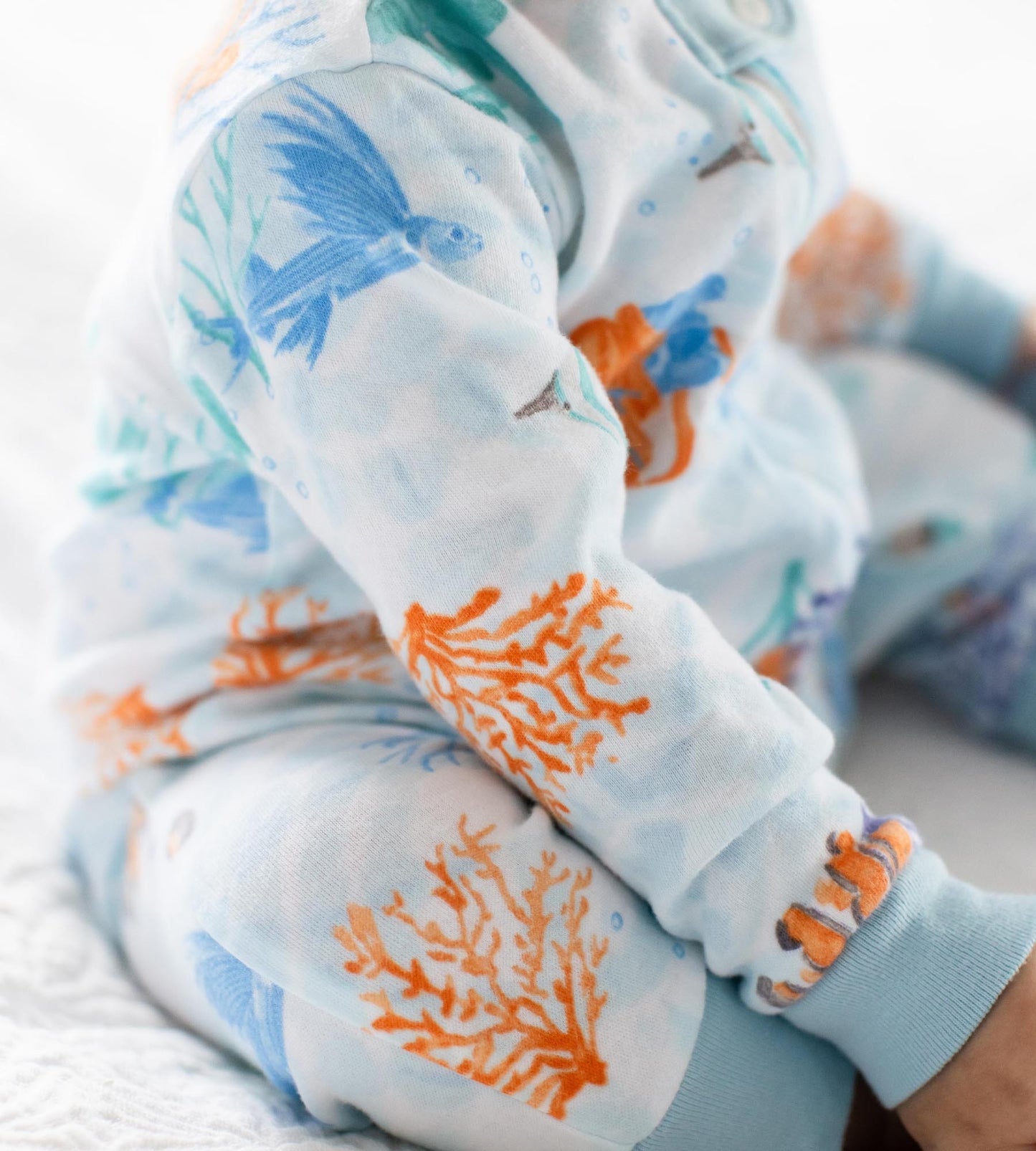 Under The Sea Organic Cotton Two-Piece Pajamas