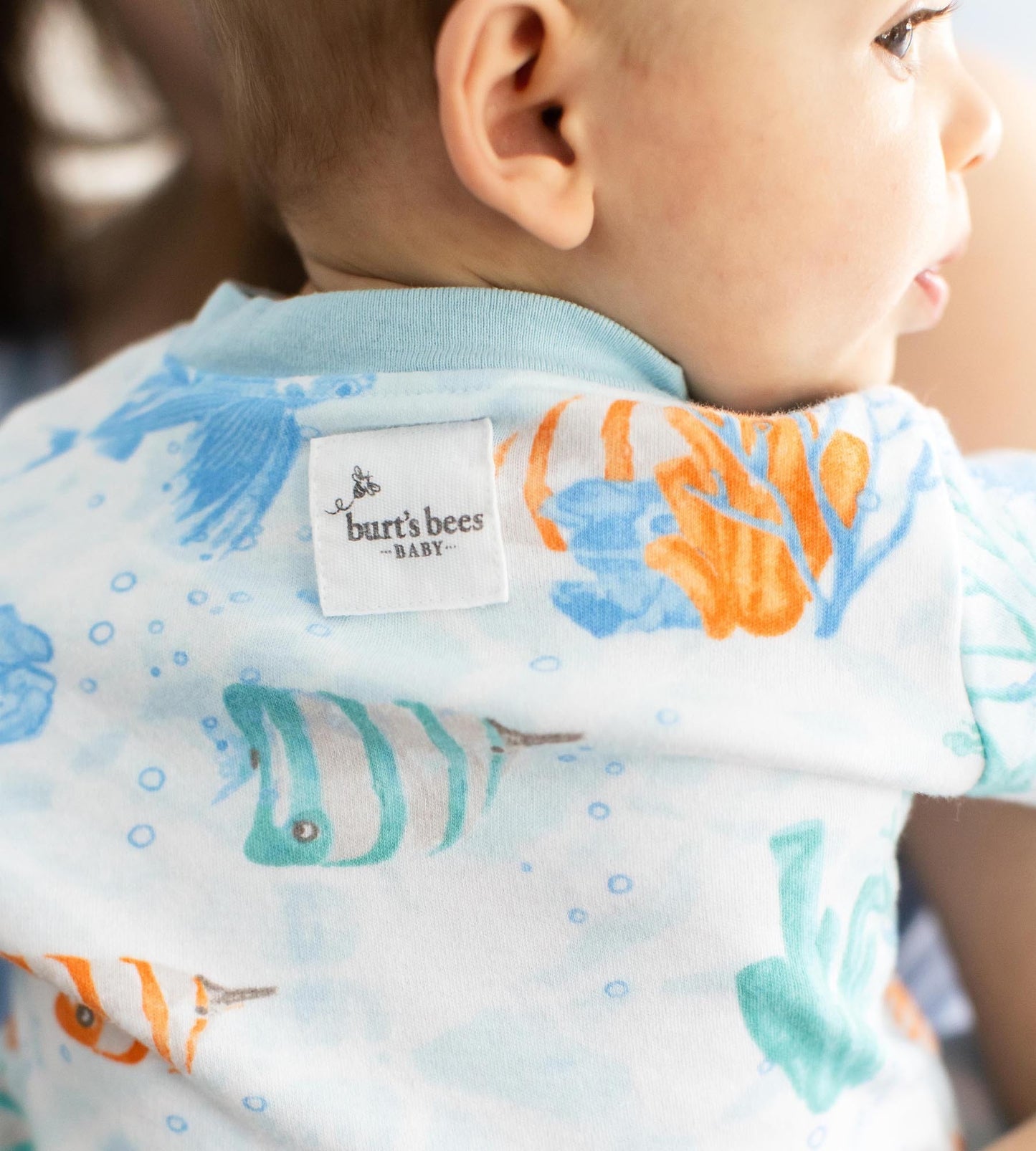 Under The Sea Organic Cotton Two-Piece Pajamas
