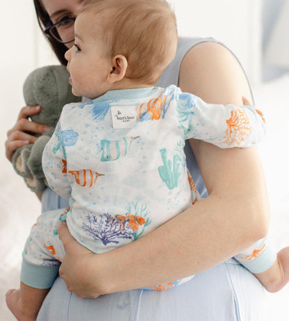 Under The Sea Organic Cotton Two-Piece Pajamas