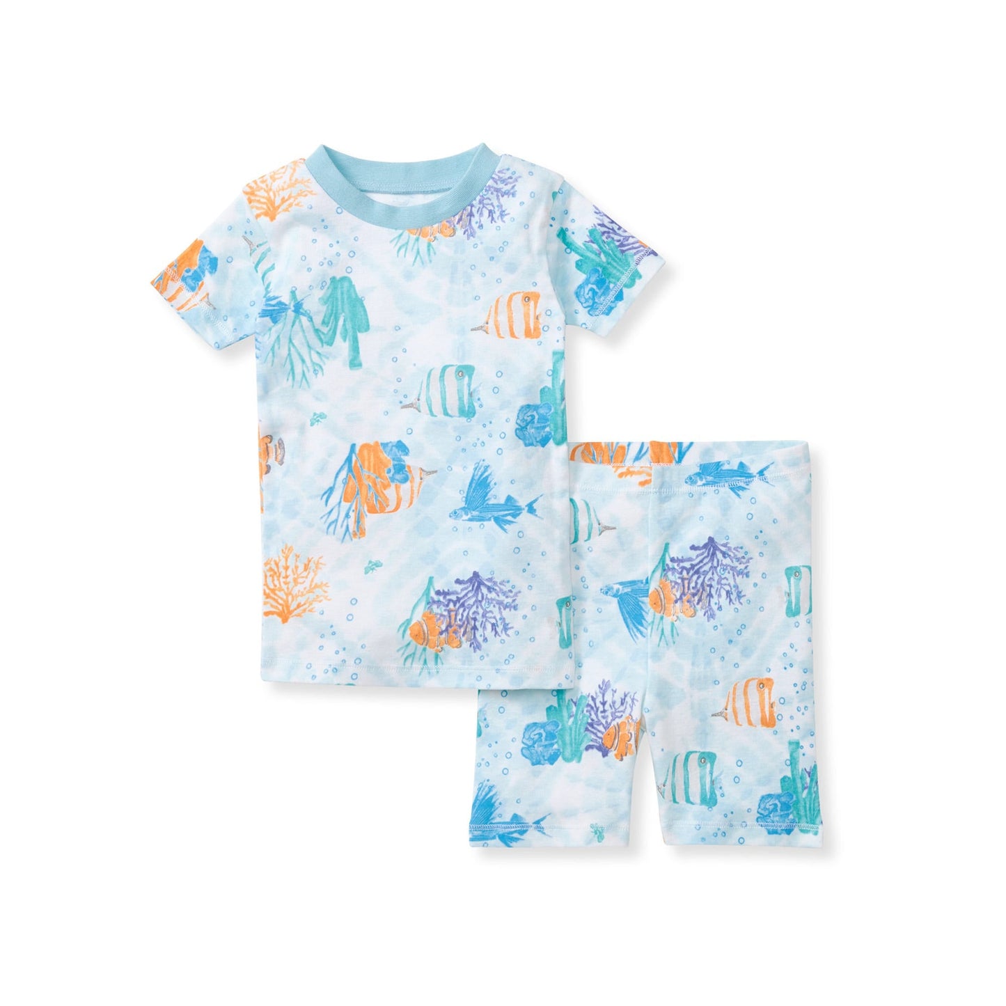 Under The Sea Organic Cotton Two-Piece Pajamas