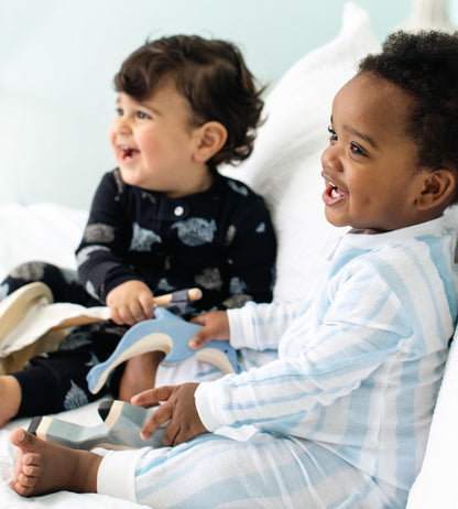 Mosaic Sea Animals Organic Cotton Two-Piece Pajamas 2 Pack