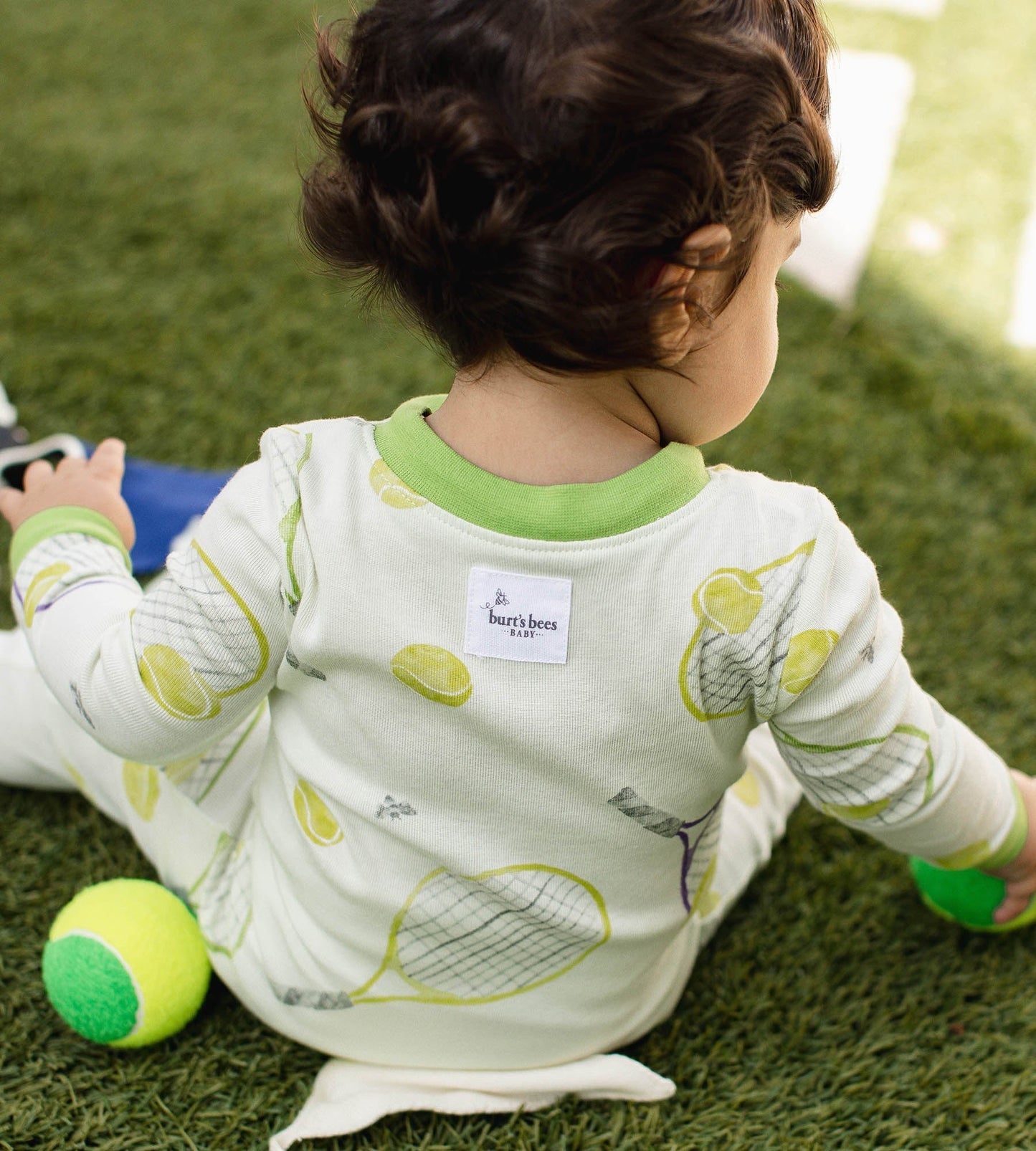 Tennis Organic Cotton Two-Piece Pajamas