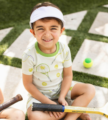 Tennis Organic Cotton Two-Piece Pajamas