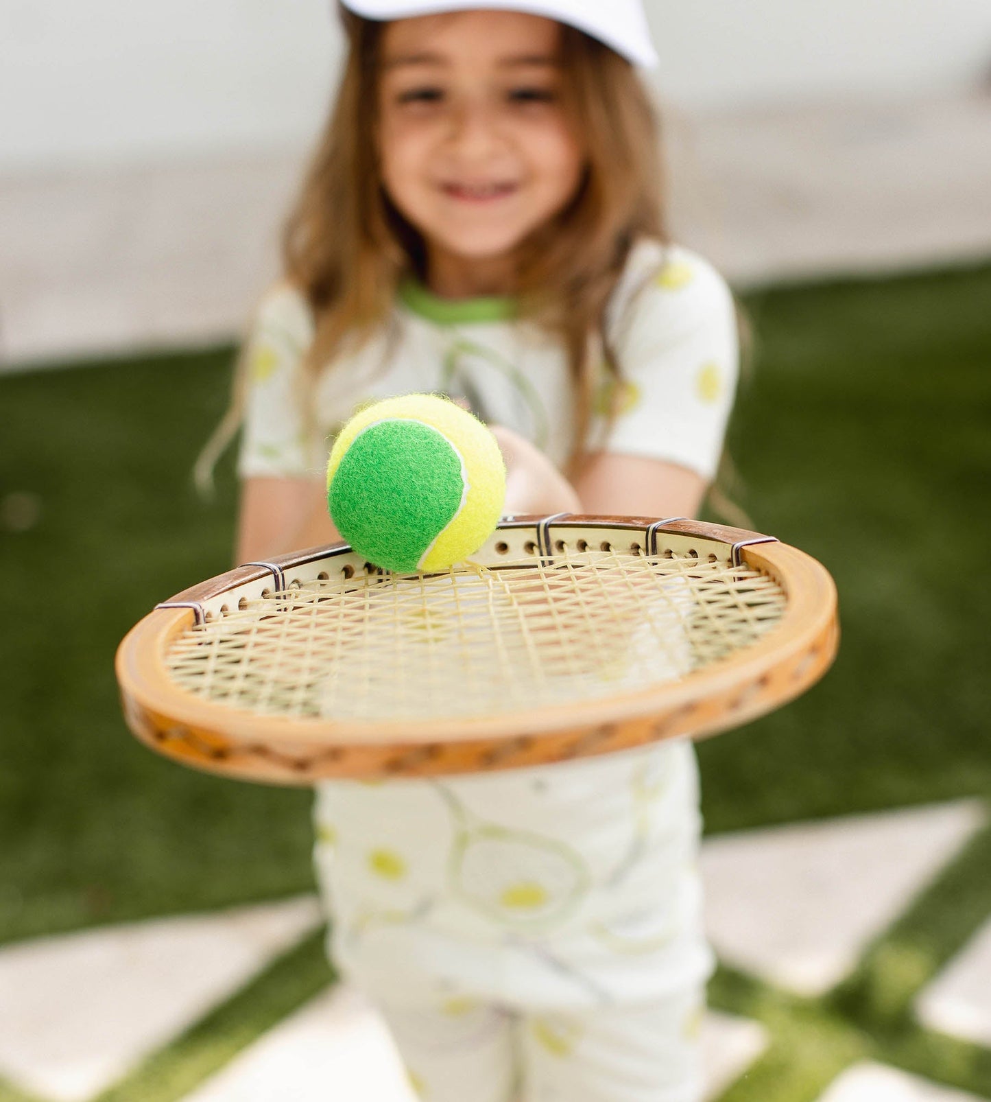 Tennis Organic Cotton Two-Piece Pajamas