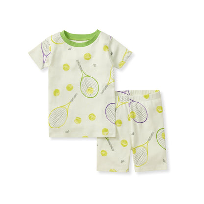 Tennis Organic Cotton Two-Piece Pajamas