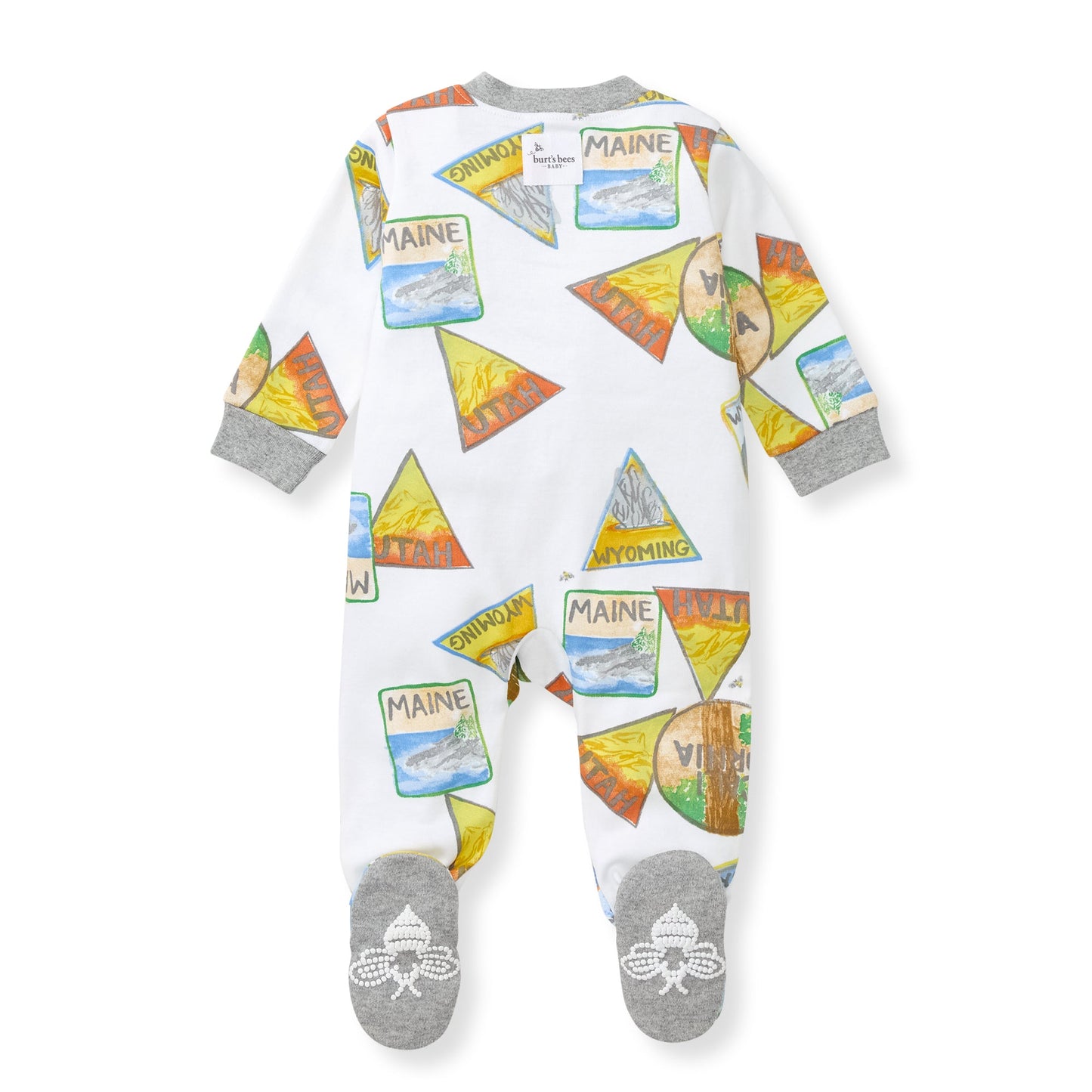 State Park Patches Organic Cotton Sleep & Play