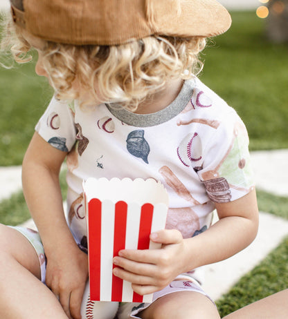 Baseball Organic Cotton Sleep & Play