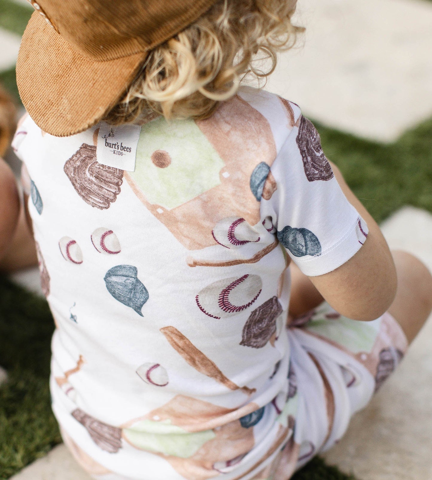 Baseball Organic Cotton Sleeper