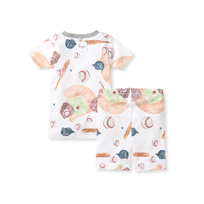 Baseball Organic Cotton Two-Piece Pajamas
