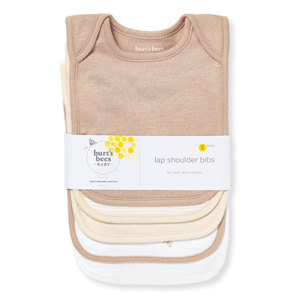 Golden Bee Organic Cotton Baby Bibs 5 Pack