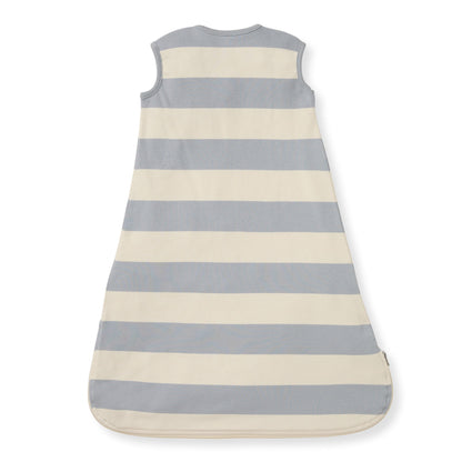 Rugby Stripe Organic Lightweight Beekeeper™ Wearable Baby Blanket - Quarry