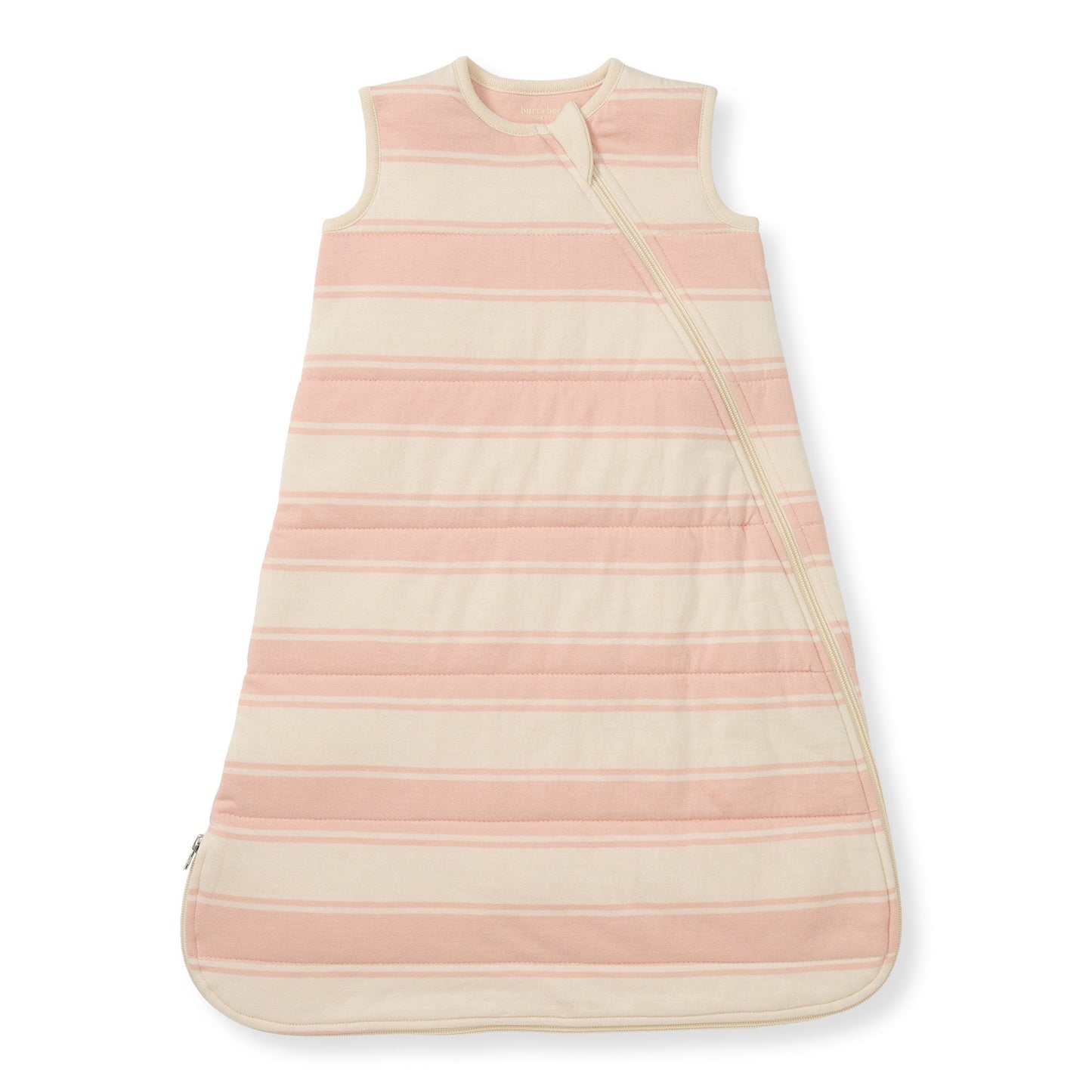 Rugby Stripe Organic Warmer Beekeeper™ Wearable Baby Blanket - Pink Sand