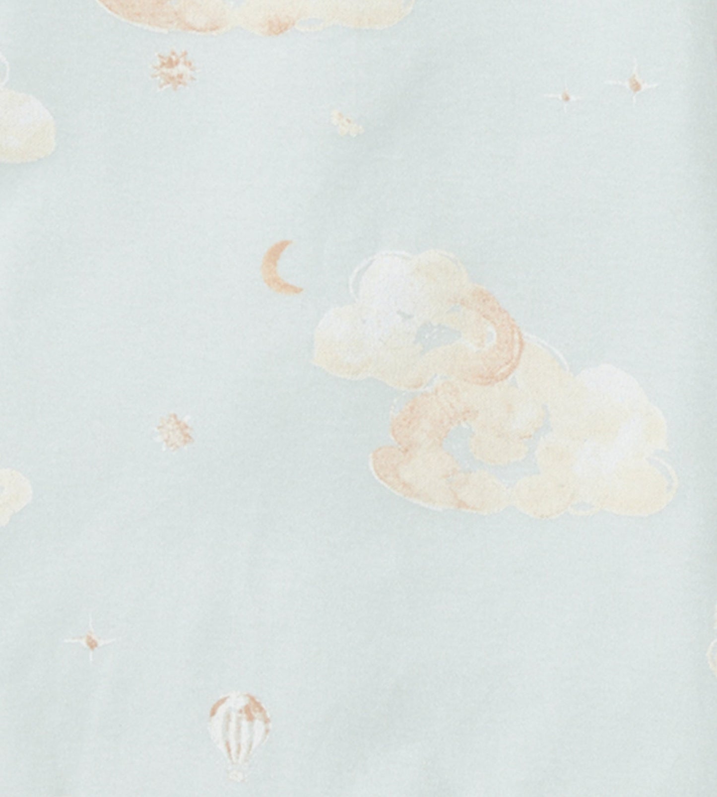 Good Night Sky Organic Cotton Sleep & Play - Ice Flow