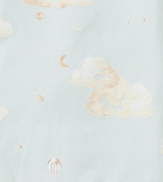 Good Night Sky Organic Cotton Sleep & Play - Ice Flow