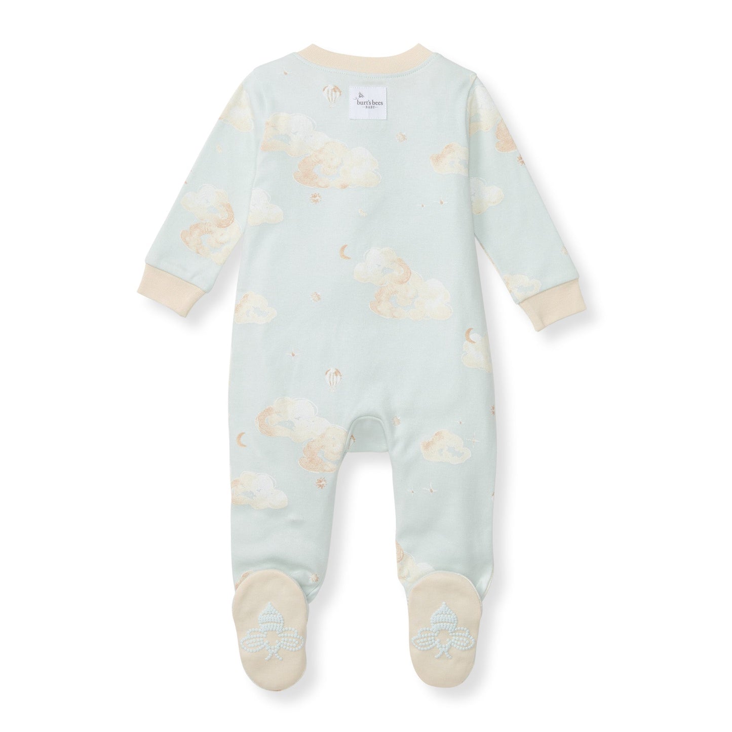 Good Night Sky Organic Cotton Sleep & Play - Ice Flow