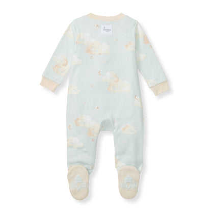 Good Night Sky Organic Cotton Sleep & Play - Ice Flow