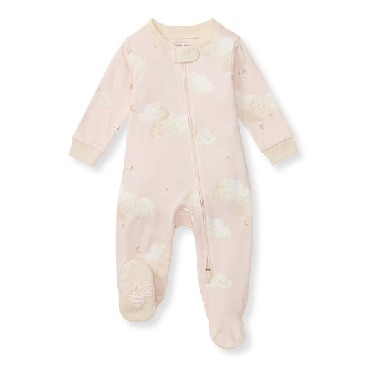 Good Night Sky Organic Cotton Sleep & Play - Ranunculus