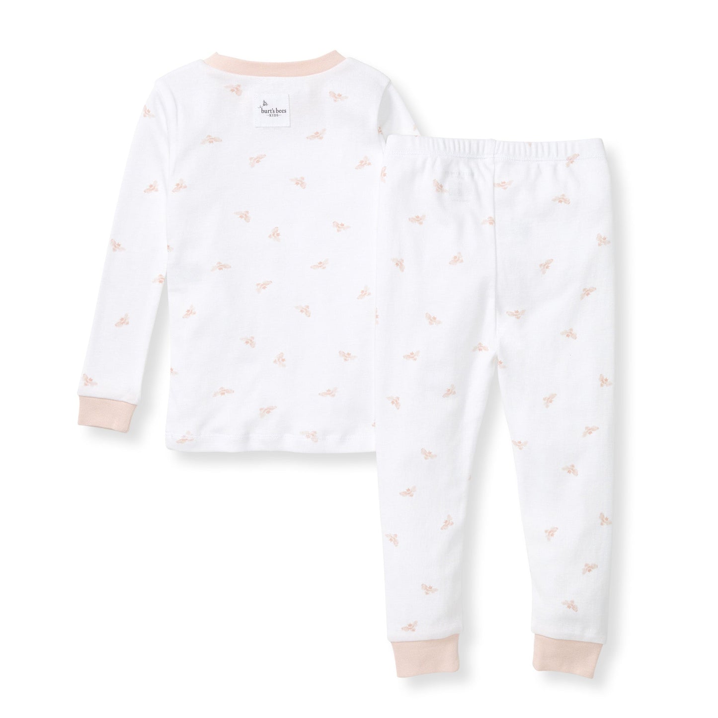 Golden Bee Organic Cotton Two-Piece Pajamas - Ranunculus