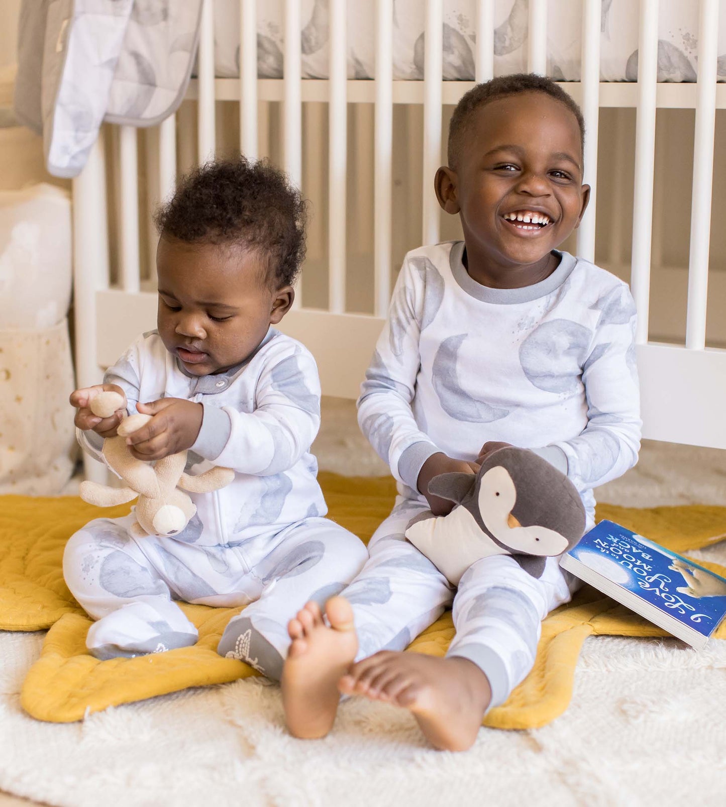 Hello Moon Organic Cotton Two-Piece Pajamas