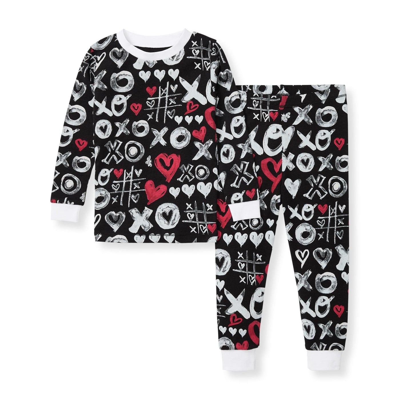 XO Doodles Organic Cotton 2-Piece Pajamas