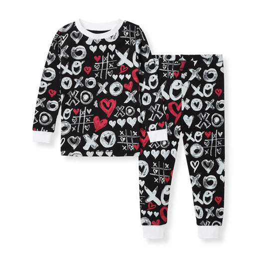 XO Doodles Organic Cotton 2-Piece Pajamas