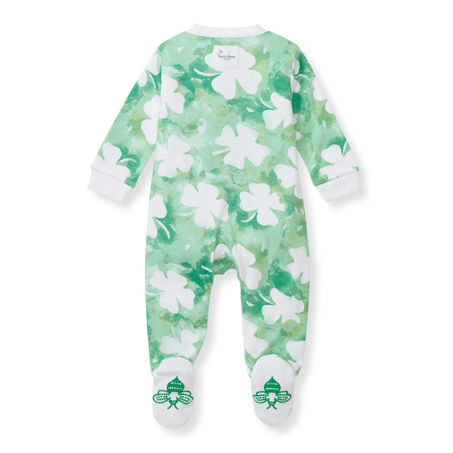 Artsy Clover Organic Cotton Sleep & Play