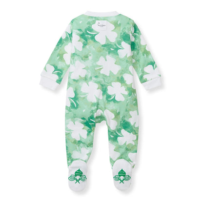 Artsy Clover Organic Cotton Sleep & Play