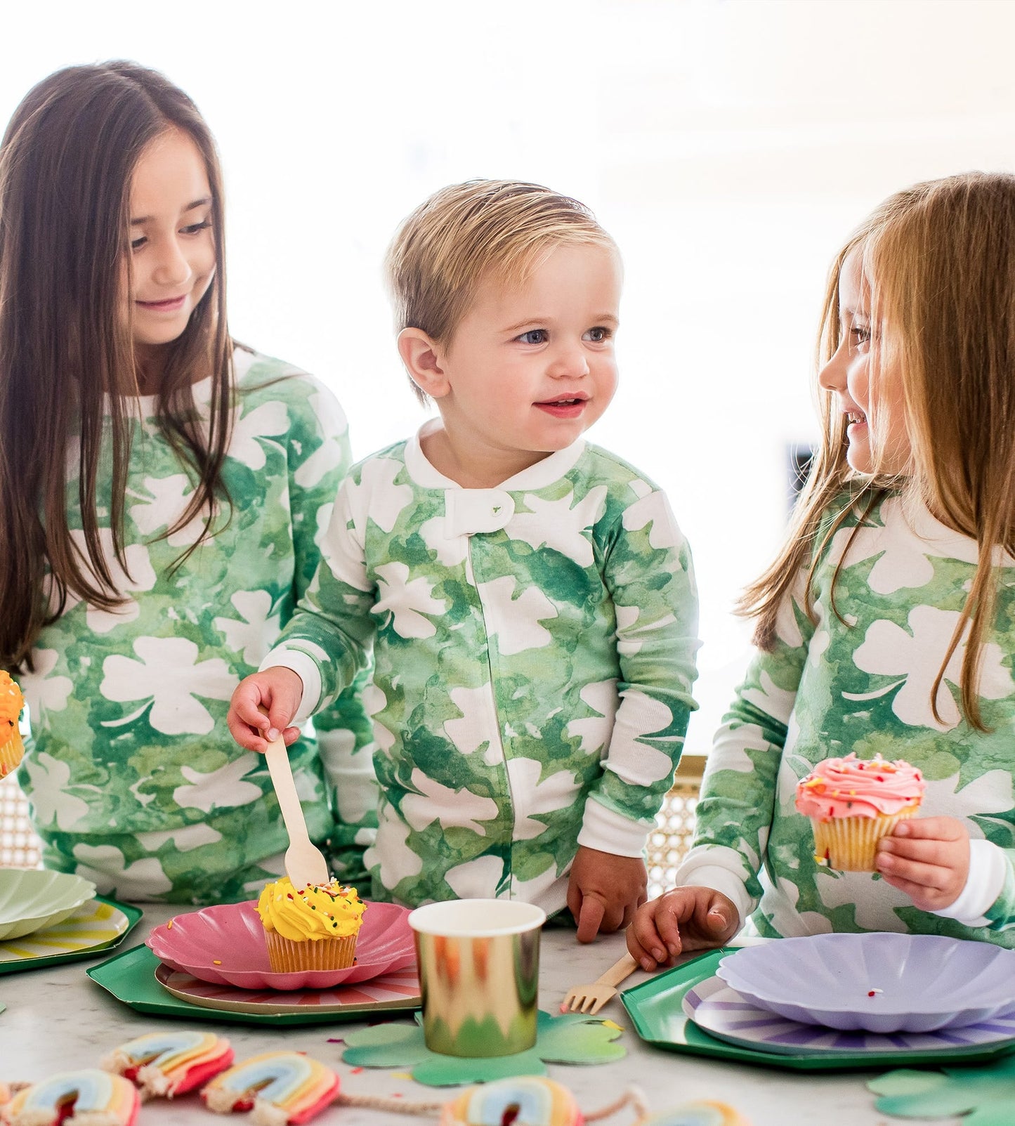 Artsy Clover Organic Cotton Sleep & Play