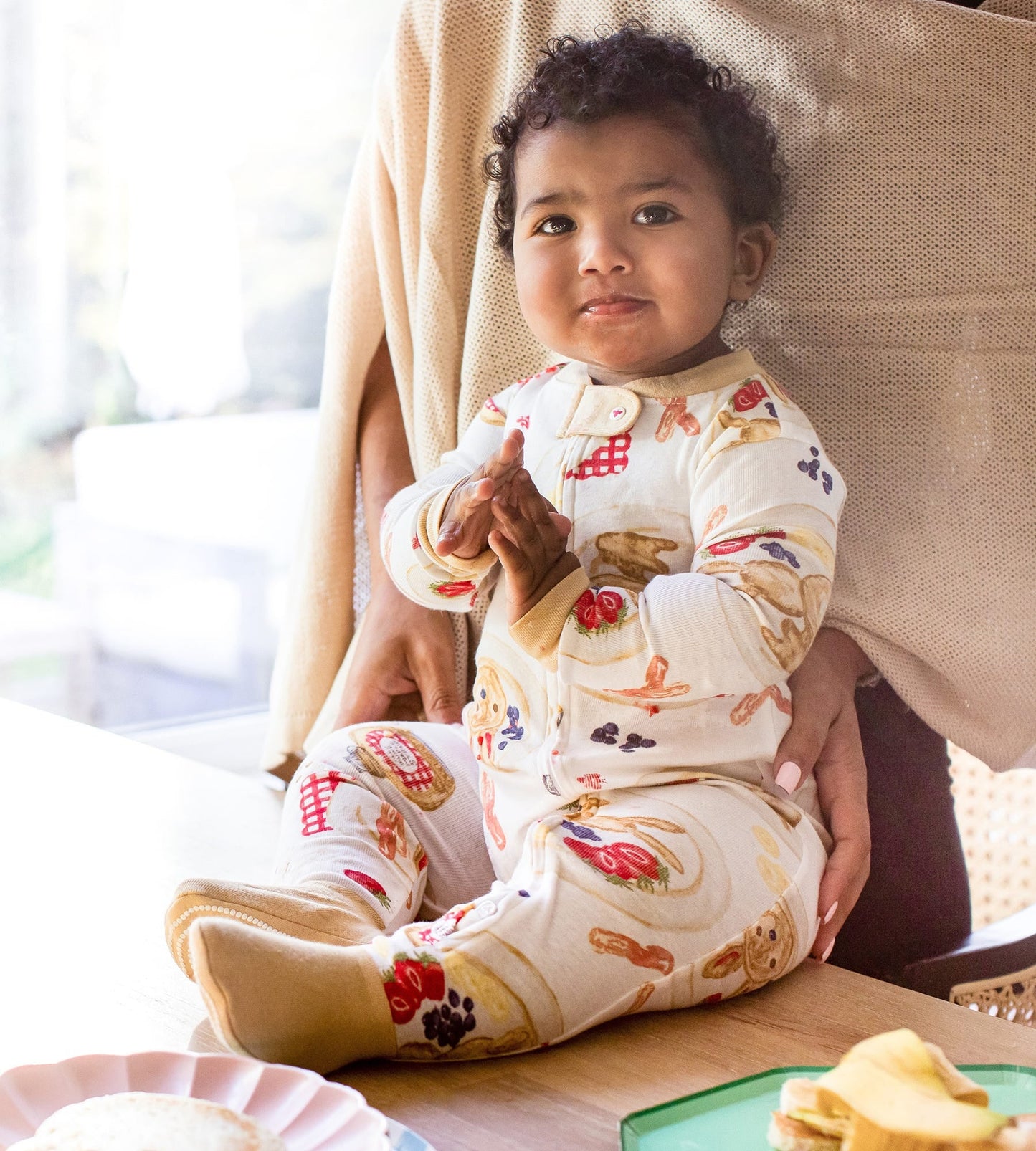 Easter Breakfast Organic Cotton Sleeper