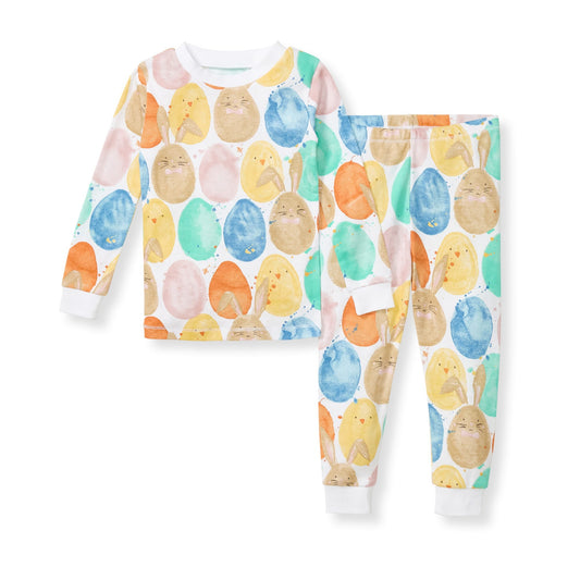 Easter Friends Organic Cotton 2-Piece Pajamas