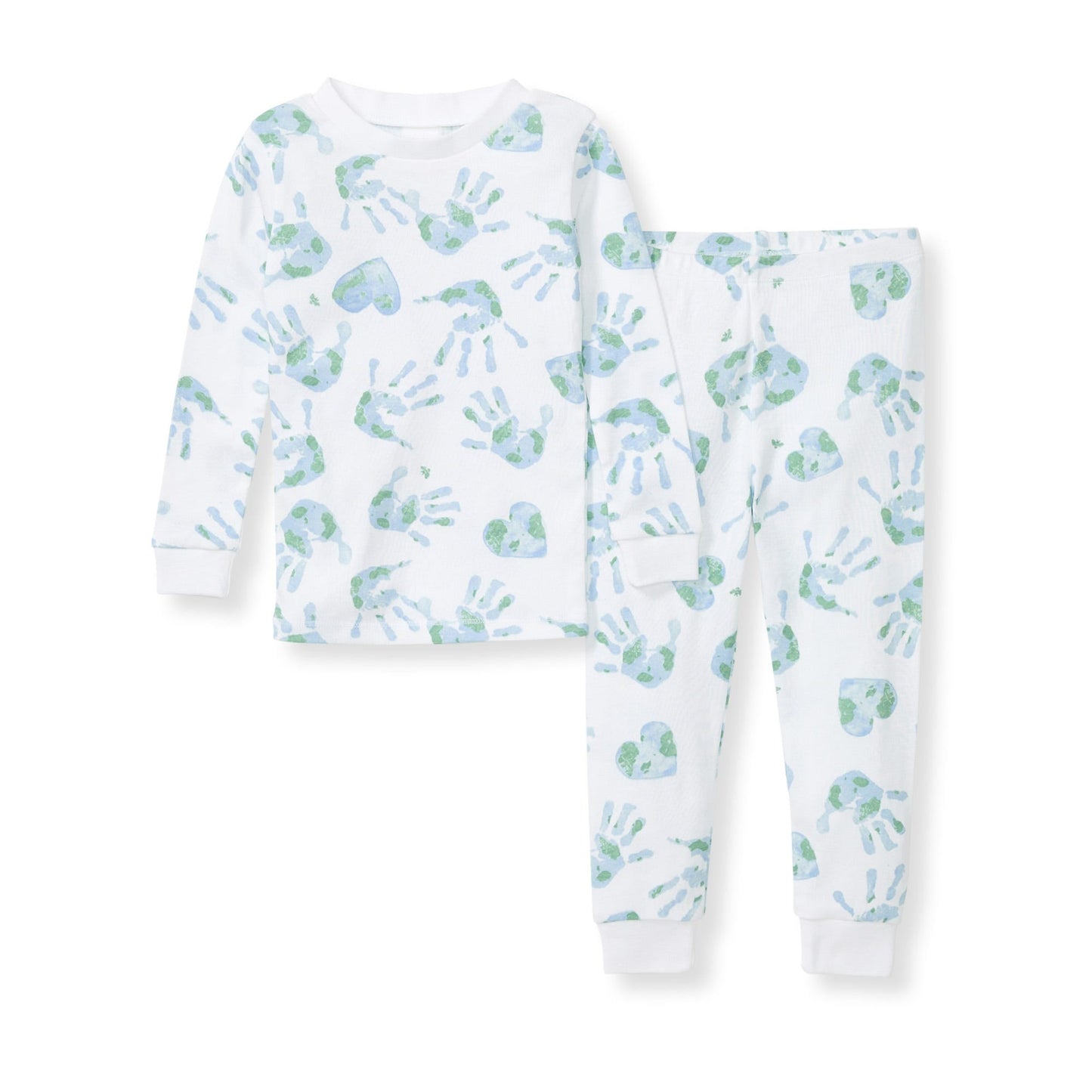 Happy Earth Hands Organic Cotton 2-Piece Pajamas
