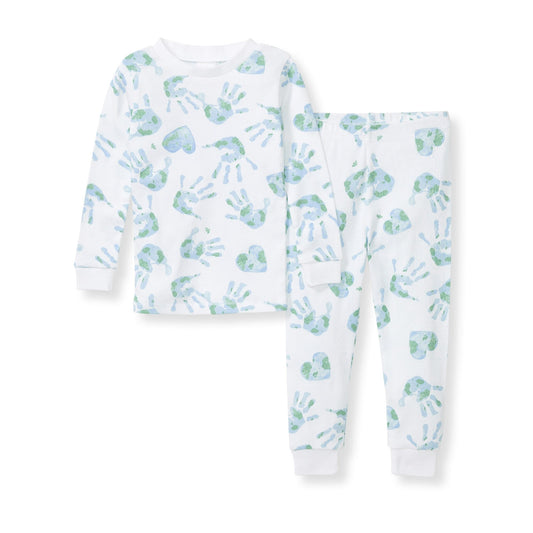 Happy Earth Hands Organic Cotton 2-Piece Pajamas